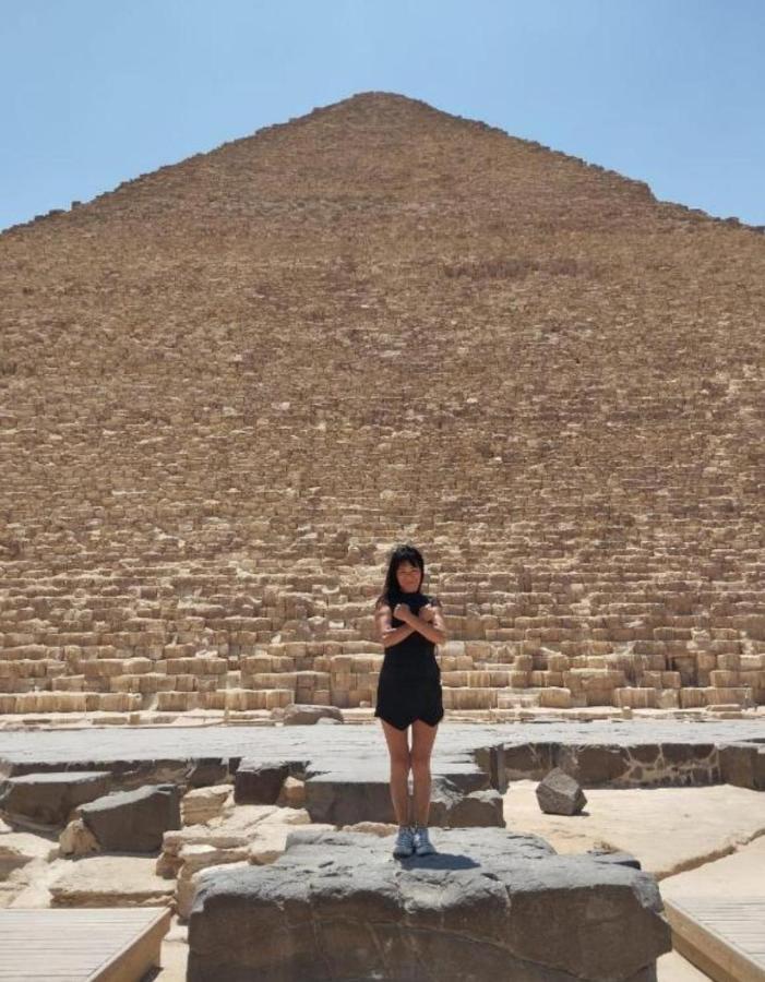 فندق Pyramid View Gh Kafret el-Gabal المظهر الخارجي الصورة