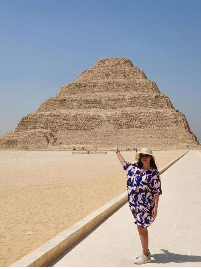 فندق Pyramid View Gh Kafret el-Gabal المظهر الخارجي الصورة