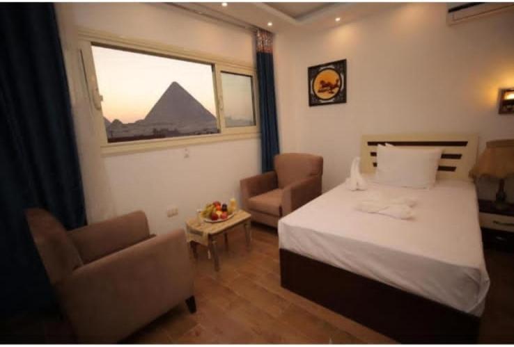 فندق Pyramid View Gh Kafret el-Gabal المظهر الخارجي الصورة