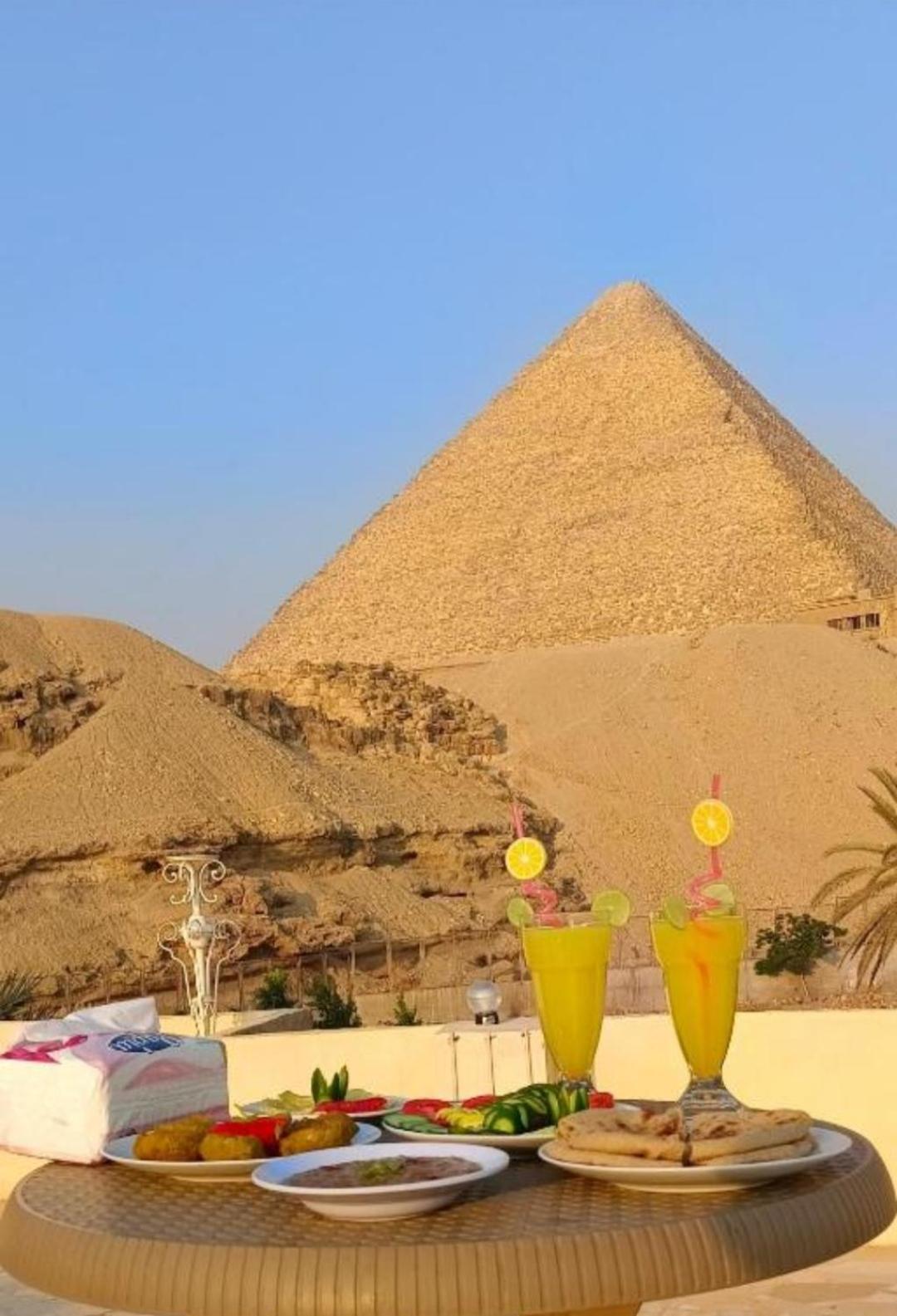 فندق Pyramid View Gh Kafret el-Gabal المظهر الخارجي الصورة