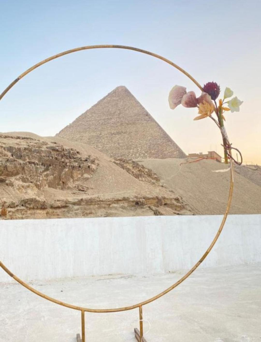فندق Pyramid View Gh Kafret el-Gabal المظهر الخارجي الصورة