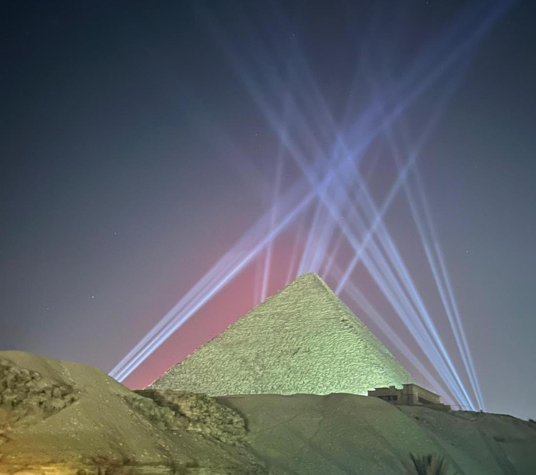 فندق Pyramid View Gh Kafret el-Gabal المظهر الخارجي الصورة