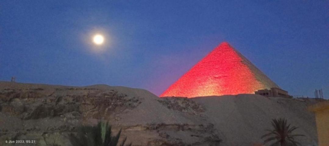 فندق Pyramid View Gh Kafret el-Gabal المظهر الخارجي الصورة