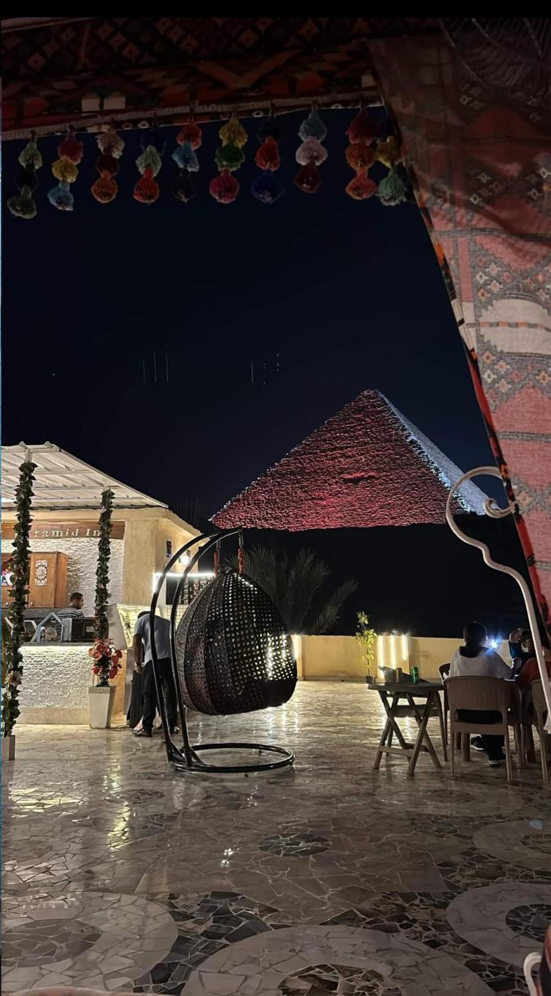 فندق Pyramid View Gh Kafret el-Gabal المظهر الخارجي الصورة