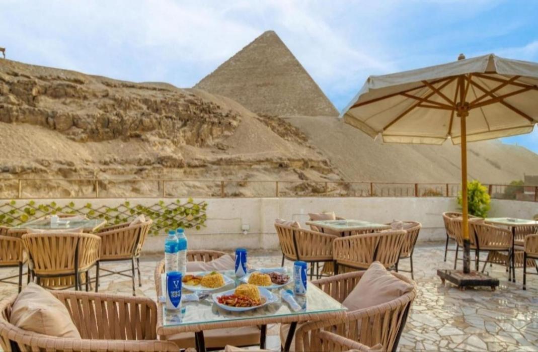 فندق Pyramid View Gh Kafret el-Gabal المظهر الخارجي الصورة